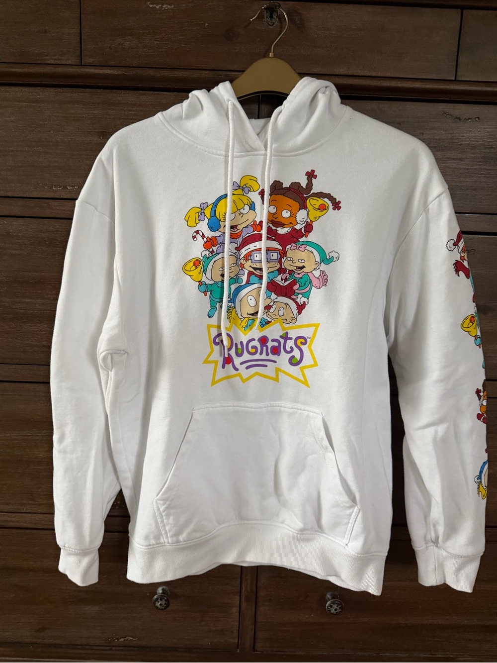 Nickelodeon White Rugrats Graphic Hoodie